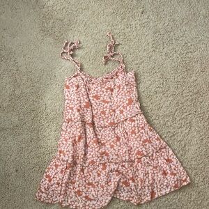 Pink Lilly dress floral pink size larage